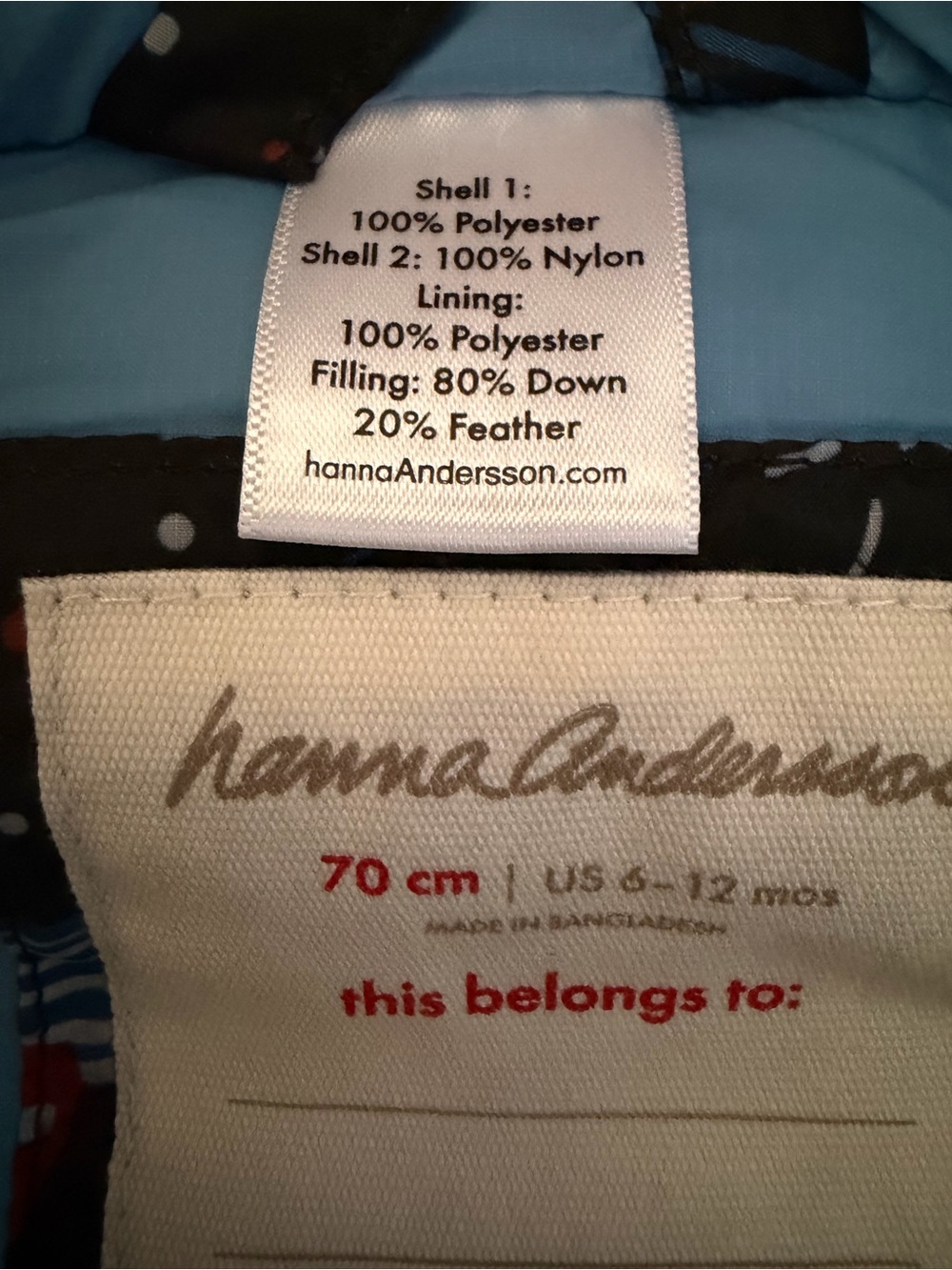 Hanna Andersson Space-Print Snowsuit - Picture 8 of 8